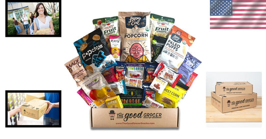 Delicious Vegan & Gluten-Free Snack Assortment - Ideal for Gifting and Sharing