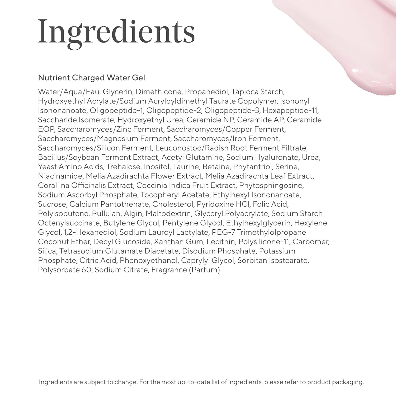 1.7oz Nutrient-Charged Water Gel for Ultimate Skin Hydration - Travel Friendly