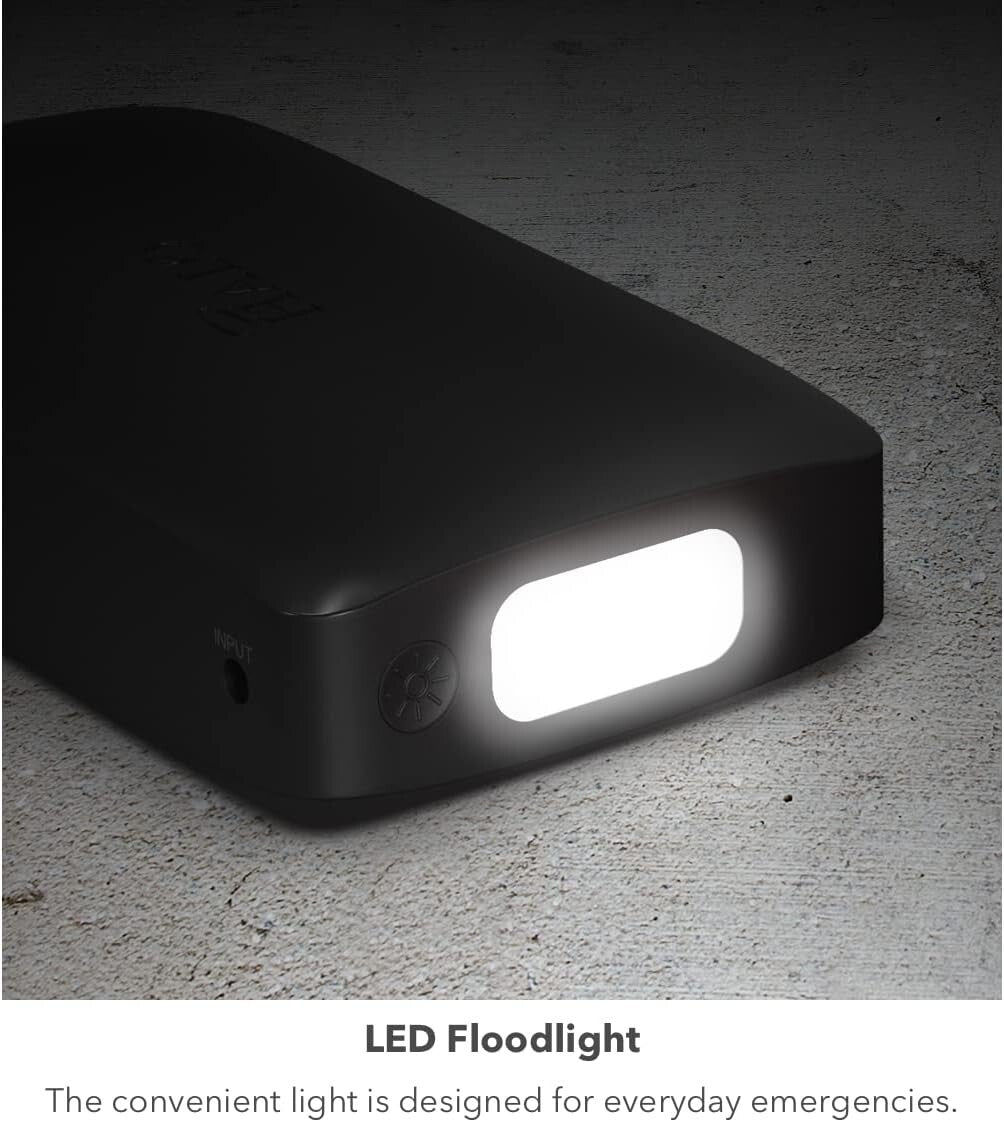 All-in-One Bolt ACDC Max 55500 mWh Portable Charger with Jump Starting Features