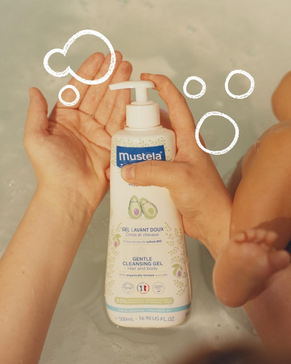 Luxurious Newborn Arrival Gift Set - 5 Plant-Based Bath & Skincare Essentials