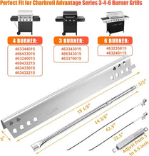 Load image into Gallery viewer, Versatile Replacement Parts for Charbroil 4/3 Burner Gas Grills – Easy Assemble