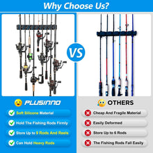 Load image into Gallery viewer, Innovative Vertical Fishing Rod Holder Set – 36 Rod Capacity &amp; Secure Grip