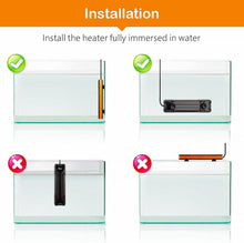 Load image into Gallery viewer, Smart Aquarium Heater with LED Controller - Prevents Overheating &amp; Fish Burns