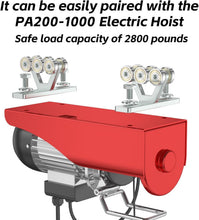 Load image into Gallery viewer, High-Strength Trolley for Electric Hoist Systems - Heat-Rolled Steel Pack of 4