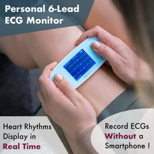 Load image into Gallery viewer, Portable ECG Device - Real-Time Heart Rate Monitor with No Subscription Needed