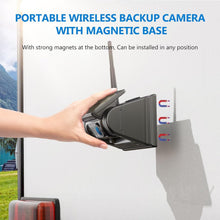 Load image into Gallery viewer, Rechargeable Wireless 1080P Rear View Camera System with Night Vision