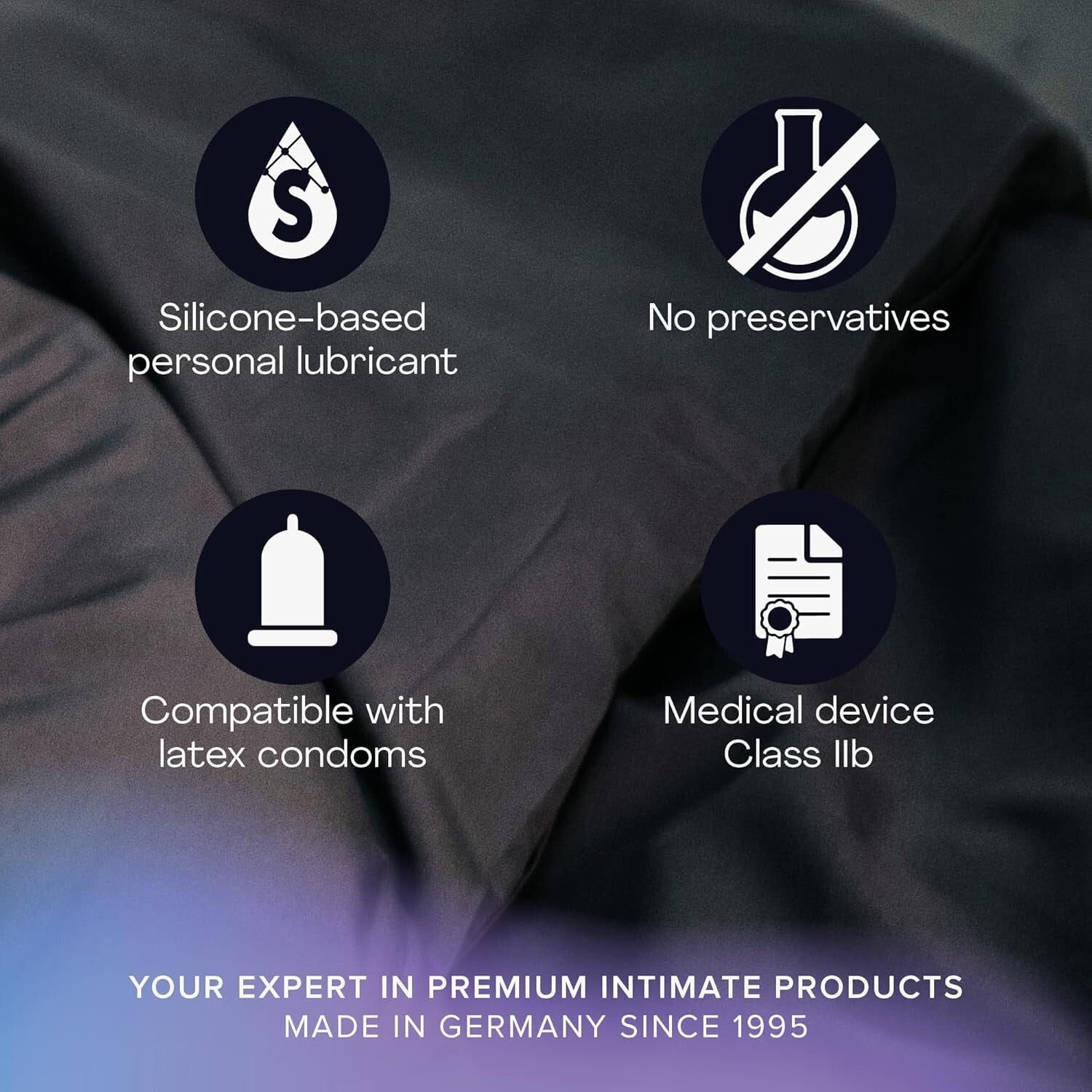 Premium Odorless Silicone-Based Lubricant for Men, Women & Couples - 1L