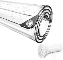 Load image into Gallery viewer, Multi-Purpose Clear Waterproof Tarp 6x20 ft - Perfect for Camping &amp; Greenhouses