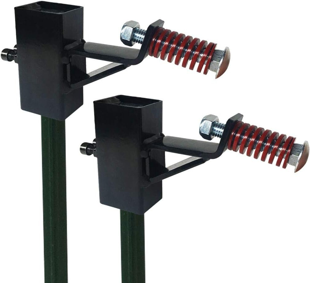 AR500 Steel T-Post Target Hanger with 15° Cant - Secure Mounting Adapter