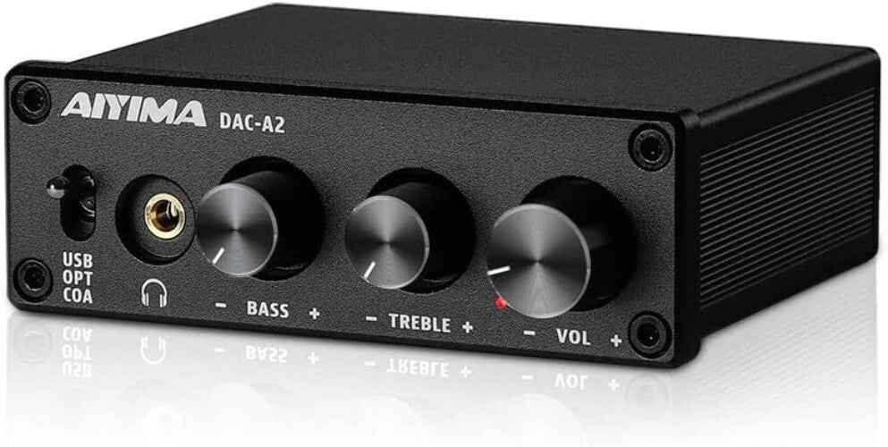All-in-One DAC Headphone Amplifier with Versatile Inputs & Exceptional Quality