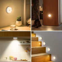 Load image into Gallery viewer, 8 Color Changeable Wireless Motion Sensor Puck Lights - 5 Pack with USB Recharge