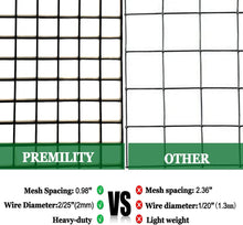 Load image into Gallery viewer, 4-Pack Heavy-Duty Wire Plant Protectors - 14.8" Square Animal Cages