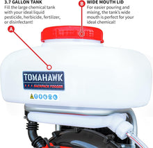 Load image into Gallery viewer, Tomahawk 3.7 Gallon Backpack Fogger for Garden Spraying &amp; Mosquito Treatment