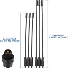Load image into Gallery viewer, 5M Cable Mobile Ham Radio Antenna with Dual Band Magnetic Mount - Easy Install