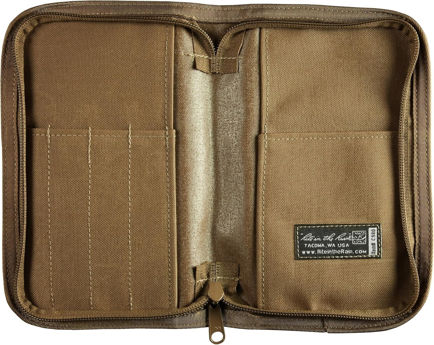 5.5" x 8.5" Cordura Fabric Notebook Cover - Side-Bound Waterproof Organizer