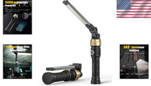 Load image into Gallery viewer, Versatile 1200 Lumens Rechargeable Work Light with Magnetic Base &amp; 360° Rotation