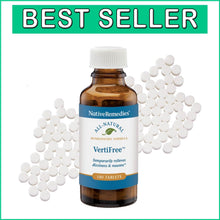 Load image into Gallery viewer, VertiFree: Safe, Effective Relief for Dizziness and Nausea - Homeopathic Tablets