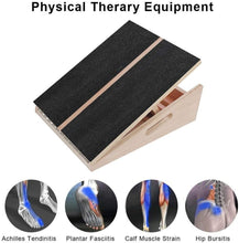 Load image into Gallery viewer, Versatile Wooden Incline Board with Extra Handle - Ideal for Stretching &amp; Rehab