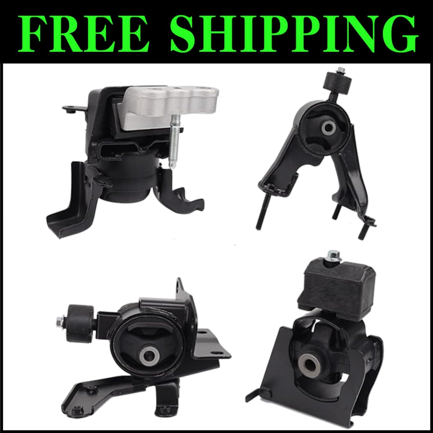 Durable Engine Motor Mounts for 2009-2013 Corolla, Matrix & Pontiac Vibe