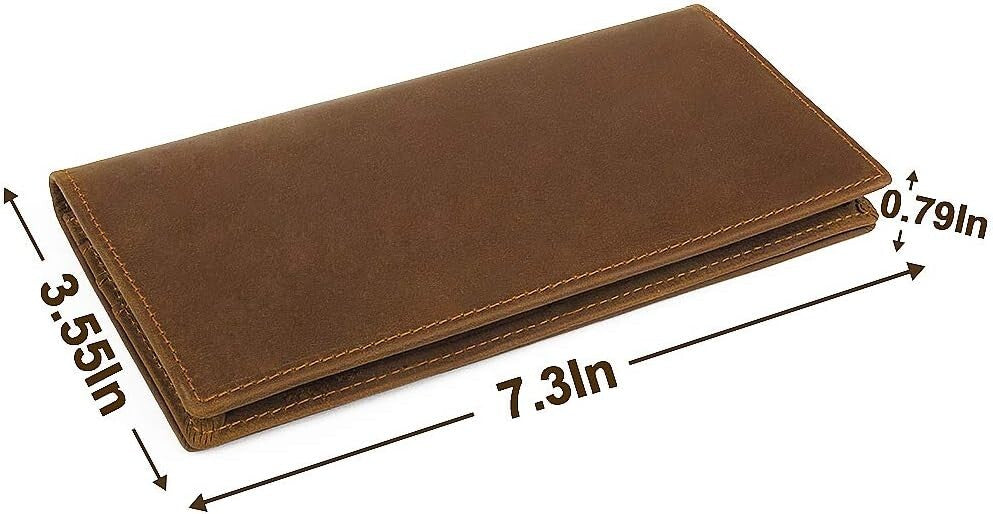 Luxury Engraved Long Wallet for Men - Personalized Gifts for Fathers and Sons