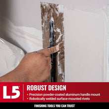 Load image into Gallery viewer, Professional 18" Drywall Trowel with Aluminum Handle and Impact-Resistant Blade