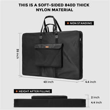 Load image into Gallery viewer, Large Waterproof Art Portfolio Bag 35x43 Inches with Adjustable Shoulder Strap