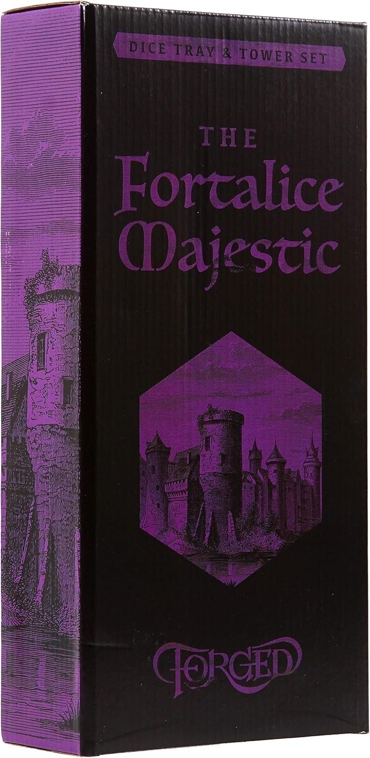 Portable PU Leather Dice Tray and Tower - Ultimate Dungeons & Dragons Storage