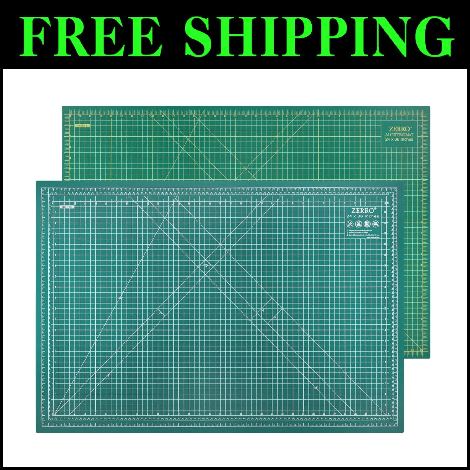 Professional Non-Slip A1 Rotary Cutting Mat - Ideal for Quilting & Sewing