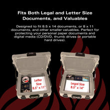 Load image into Gallery viewer, Impact-Rated SureSeal Fireproof Chest - 48 Hour Water Resistance, Key Lock