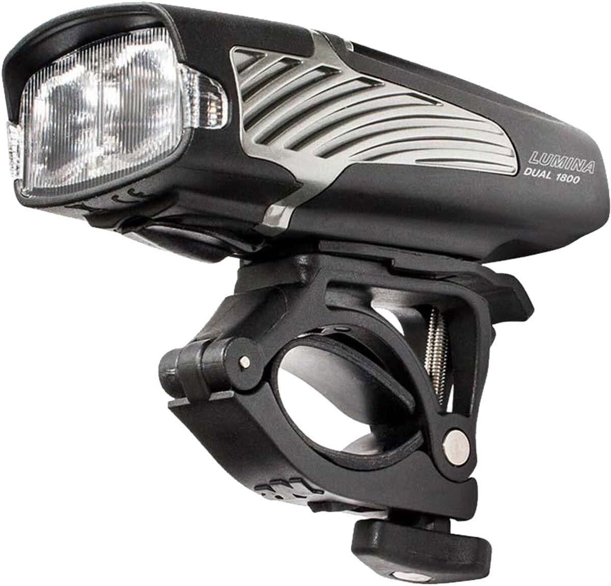 Bright 1800 Lumen Water-Resistant Bike Light with Side Markers for Visibility