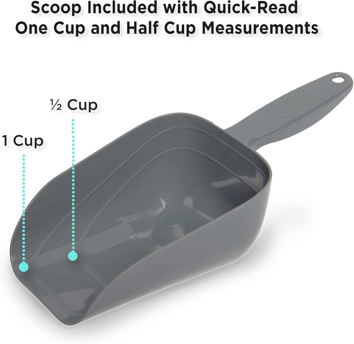 Versatile Airtight Pet Food Storage Container - 10 Gal Capacity with Scoop