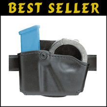 Load image into Gallery viewer, Self-Locking Open Top Magazine Holder for Glock with Slip Pocket Convenience