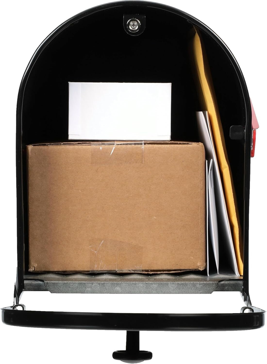 Durable Alloy Steel Mailbox with Dual Access - Ideal for High Volume Deliveries