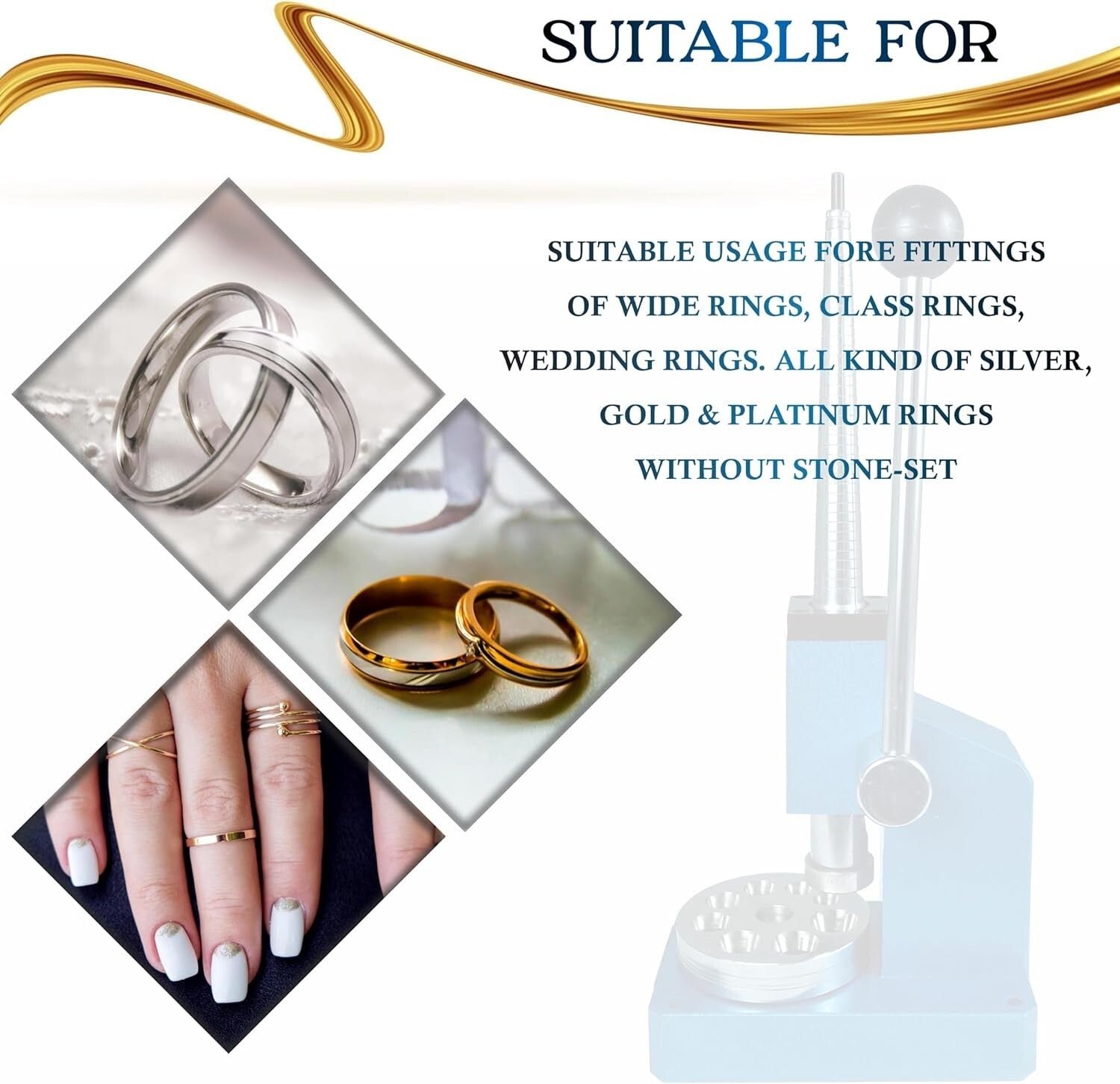 Coin Ring Making Machine - Versatile Enlarger and Reducer for Size Adjustments