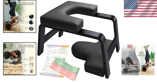 Multi-Color Yoga Headstand Chair with Non-Slip Pads for Beginners and Experts