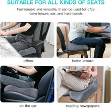 Load image into Gallery viewer, Premium Memory Foam Seat Cushion for Sciatica Relief - Portable &amp; Washable Cover