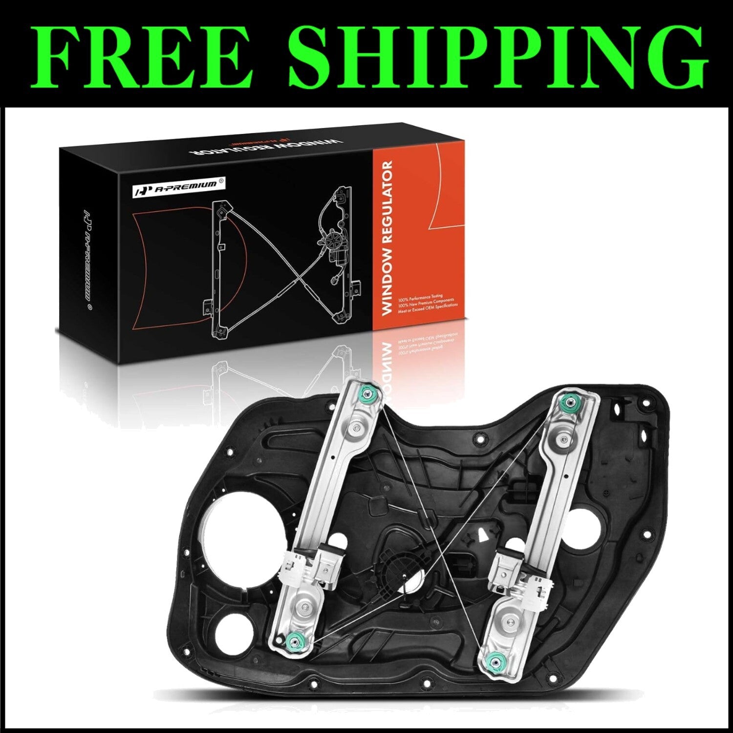 Power Window Regulator with Motor for Hyundai Elantra 2011-2016 - Front Left