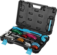 Load image into Gallery viewer, Versatile Ratcheting Pipe Bender Set with 7 Heads &amp; Ergonomic Design for Experts