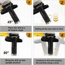 Load image into Gallery viewer, 3-Inch Diamond Core Drill Bit - Versatile for Hard Stone, Marble, and Concrete
