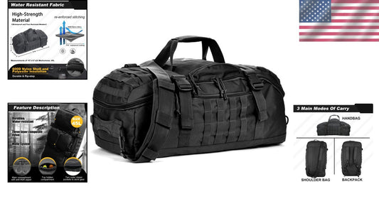 Lightweight and Durable 3-in-1 Duffle Bag: Your All-in-One Travel Solution