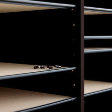 Load image into Gallery viewer, Sturdy Freestanding Wooden Organizer with Adjustable Shelves - Elegant Design
