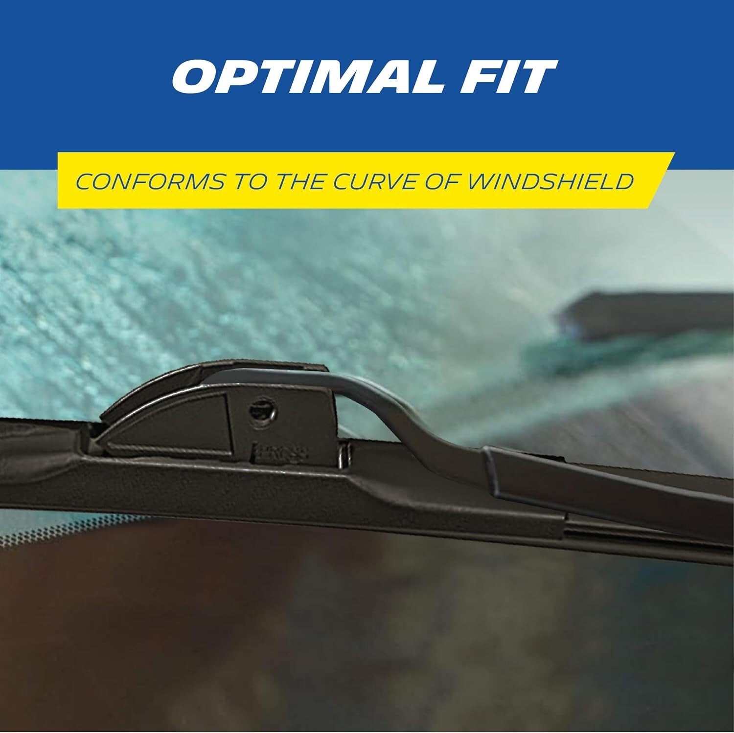 Premium 2-Pack Silicone Wiper Blades - Easy Installation for Multiple Vehicles