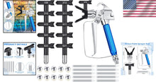 Load image into Gallery viewer, Versatile 17-Pc Airless Paint Sprayer Gun with Easy Install Nozzle Protection