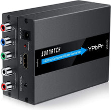 Load image into Gallery viewer, Versatile HDMI to Component Scaler with Multiple Resolutions for Optimal Viewing