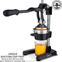 Load image into Gallery viewer, Cast Iron Citrus Juicer with Non-Skid Base - Ideal for Home and Commercial Use