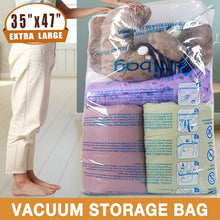 Load image into Gallery viewer, Space Saver Compression Bags 47'' x 35'' - Durable Vacuum Seal Storage Set