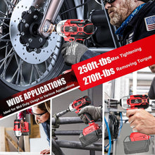 Load image into Gallery viewer, Lightweight Cordless Impact Wrench 250FT-LBS, Milwaukee Battery Compatible