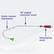 Load image into Gallery viewer, Multipurpose 20' Extension Wand for Pressure Washers - Gutter Cleaner Attached