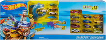 Load image into Gallery viewer, Ultimate Color Shifters Sharkport Showdown: 18 Cars with Splash Pool &amp; Ramp