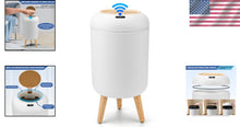 Load image into Gallery viewer, Hands-Free 10L Plastic Motion Sensor Trash Can – Ideal for Kitchen and Office
